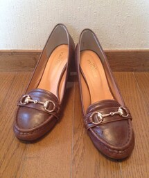 ヒールローファー(パンプス)