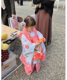 七五三参りへ | 浴衣