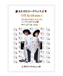 おとばなコーデフェス告知🦉🌹 | トップス