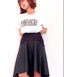 BABYLONE | babylone 合皮フレアスカート (スカート)