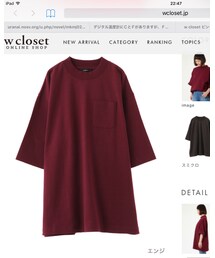w closet | Tシャツ/カットソー