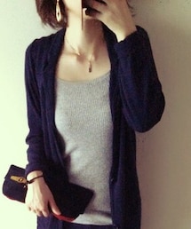 祖母のお古 | ゴールドバーネックレス(ネックレス)