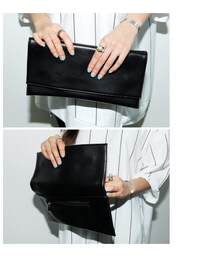 STYLENANDA | シンプルミニスクエアクラッチ(クラッチバッグ)