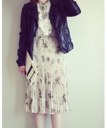 VINTAGE | プリーツワンピース(ワンピース)