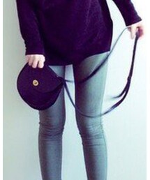 American Apparel | レザーショルダーバッグ(ショルダーバッグ)