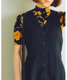 VINTAGE | ハイネック半袖カットソー(その他トップス)