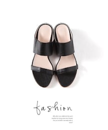 DHOLIC | ハイドヒールボールドストラップサンダル(サンダル)