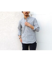 クールマックスシアサッカーストライプBDシャツ(シャツ/ブラウス)