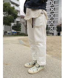 綿×麻　ベイカーパンツ(その他パンツ)