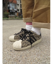 adidas Originals | ADIDAS:スーパースター2 レオパード柄(スニーカー)