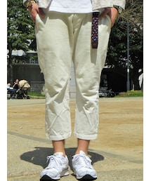 REMI RELIEF | REMI RELIEF:アンクルカットストレッチパンツ(チノパンツ)