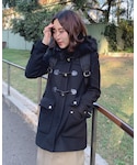 ZARA(ザラ)の「ジャケット/アウター(ダッフルコート)」