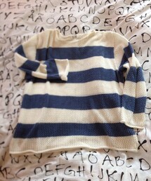 ボーダーサマーニット(ニット/セーター)