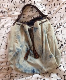 H&M DIVIDED | ケミカルウォッシュデニムバッグ(トートバッグ)