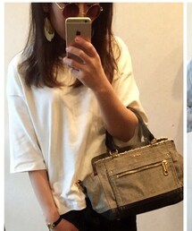 DHOLIC | ホワイトカットソー(Tシャツ/カットソー)