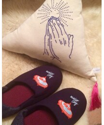 Unico | ピンクのフリンジが可愛いクッション(クッション/クッションカバー)