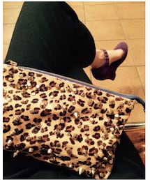 ZARA | スタッズがお気に入りクラッチ(クラッチバッグ)