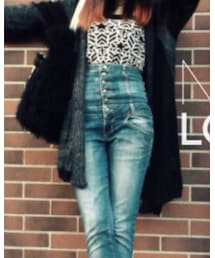 H&M | 星とクロスのモチーフがデザインされててお気に入り(チューブトップ)