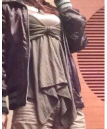 Acoustic | カーキのチュニック(その他トップス)