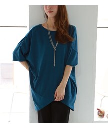 REAL CUBE | 「REALCUBE/リアルキューブ」たっぷりドルマンチュニックニットソー(ニット/セーター)