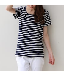 REAL CUBE | 「REALCUBE/リアルキューブ」極上素材コットンモダール半袖カットソー(Tシャツ/カットソー)