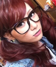 伊達メガネ(メガネ)