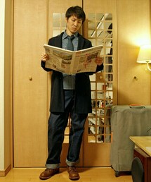 新聞読んでる風(笑) | ポスター/アート