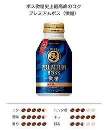 SUNTORY | プレミアムボス 微糖(その他)