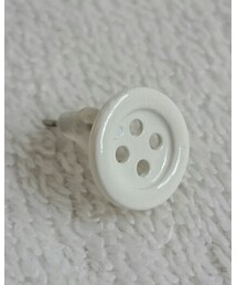 no brand | ボタン型ピアス(ピアス（片耳用）)