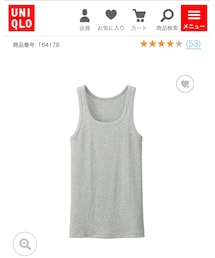 UNIQLO | 結構便利、また買おう…(タンクトップ)