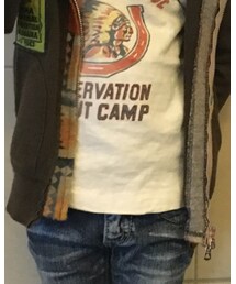 DENIM DUNGAREE | Tシャツ/カットソー