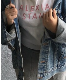 GU | 𝘴𝘤𝘩𝘰𝘰𝘭 𝘤𝘰𝘥𝘦 .  #gu #alexiastam #Levis (パンツ)