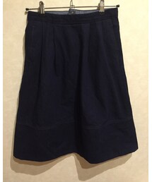 UNIQLO | 濃紺デニムAラインスカート(デニムスカート)