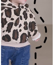 豹纹卫衣 | パーカー