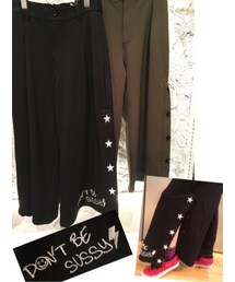 WORLD WIDE LOVE! | スタースリットパンツ(スラックス)