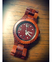 kitson | 木製時計(アナログ腕時計)