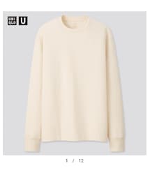 UNIQLO | ヒートテックコットンクルーネックT（長袖）(Tシャツ/カットソー)