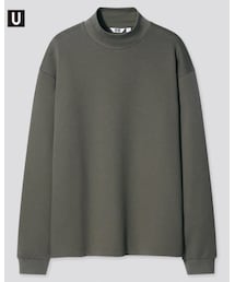 UNIQLO | モックネックプルオーバー（長袖）(スウェット)