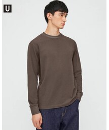 UNIQLO | ヒートテックコットンクルーネックT（長袖）(Tシャツ/カットソー)