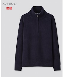 UNIQLO | スフレヤーンハーフジップセーター（長袖）


(ニット/セーター)