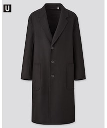 UNIQLO | ダブルフェイスオーバーコート(チェスターコート)