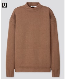 UNIQLO | ミドルゲージモックネックセーター（長袖）(ニット/セーター)