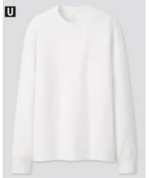UNIQLO | ヒートテックコットンクルーネックT（長袖）
(Tシャツ/カットソー)