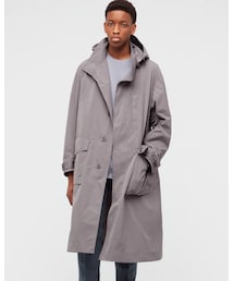 UNIQLO | オーバーサイズフーデッド ロングコート(その他アウター)