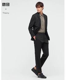 UNIQLO | 感動イージーパンツ （丈72～78cm）セットアップ可能(スラックス)