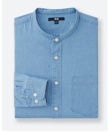 UNIQLO | スタンドカラーシャツ(シャツ/ブラウス)