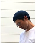 JOURNAL STANDARD relume(ジャーナルスタンダード　レリューム)の「帽子(ハンチング/ベレー帽)」