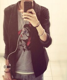 G-love by galoop 丹寧西裝外套(デニムジャケット)