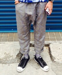 G-love by galoop 格紋哈倫褲(その他パンツ)