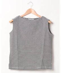 AMERICAN HOLIC | ボートネックノースリーブカットプルオーバー　＊(Tシャツ/カットソー)